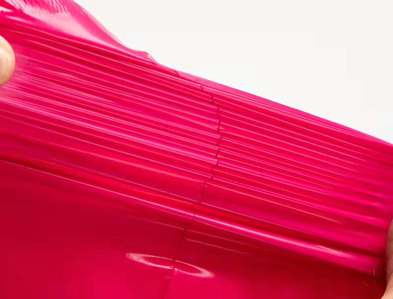 闽侯玫红色快递袋-05